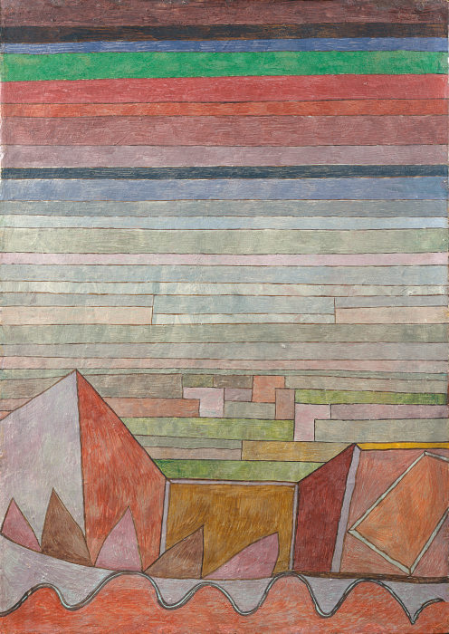 Blick in das Fruchtland von Paul Klee