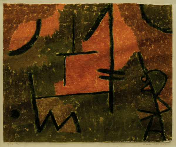 Hexen-Schmiede, 1936, von Paul Klee