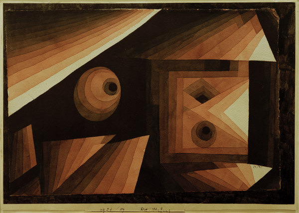 Rot-Stufung, 1921.89. von Paul Klee