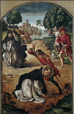 Der Tod des heiligen Petrus von Verona