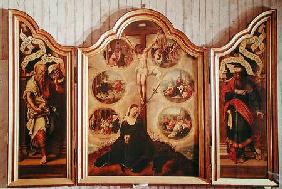 Triptych of the Seven Sorrows of the Virgin c.1520-35