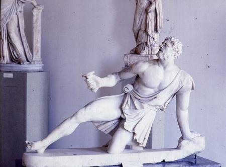 The Kneeling Gaul, one of the Three Gallic Warriors von Pergamo school