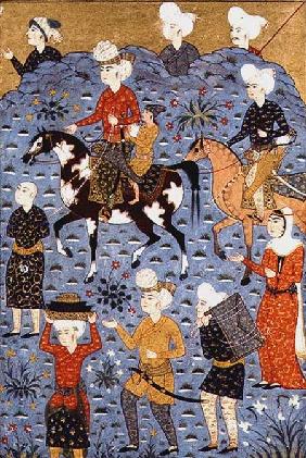 Return from the raid, Shiraz c.1600