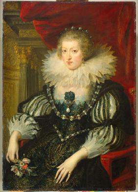 Porträt Anna von Österreich (1601–1666), Königin von Frankreich und Navarra 1670