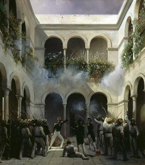 Attacke von François d’Orléans, prince de Joinville in Veracruz am 5. Dezember 1838 1843