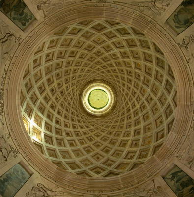 Coffered ceiling of the chapel, c.1522 (photo) von Philibert Delorme