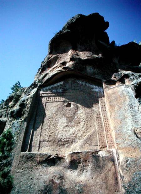 Phrygian rock monument von Phrygian