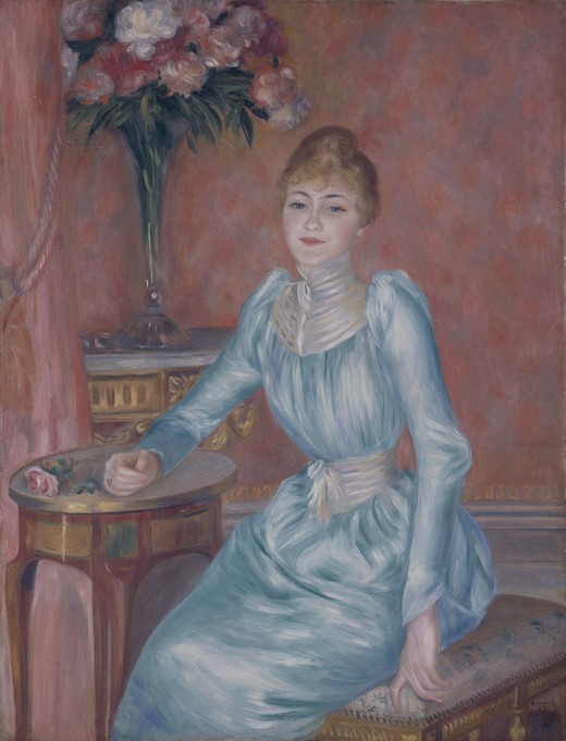 Porträt Madame de Bonnières (Henriette Arnaud-Gentil, Gräfin de Bonnières) von Pierre-Auguste Renoir