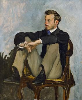 Portrait of Auguste Renoir (1841-1919) 1867