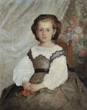 Portrait of Mademoiselle Romaine Lacaux 1864
