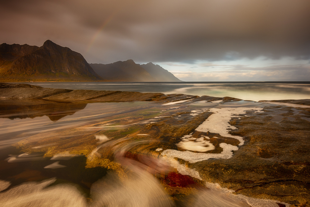 Sonnenuntergang in Norwegen... von Piet Haaksma