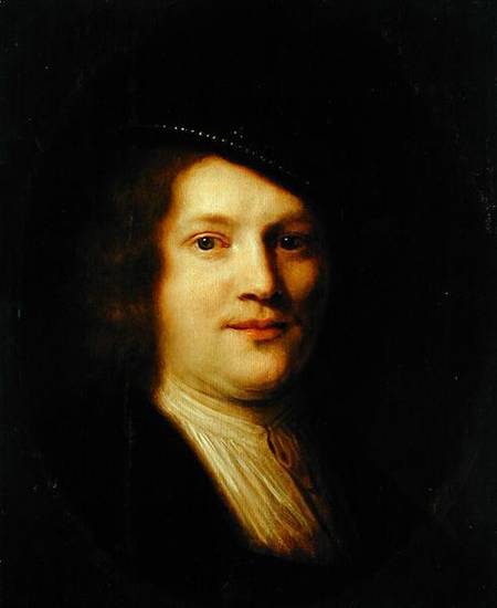 Portrait of a Young Man, possibly a self portrait von Pieter Harmansz Verelst