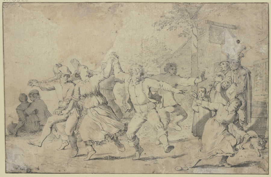 Tanzende Bauern von Pieter Holsteyn d. J.