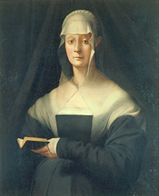 Bildnis der Maria Salviati von Jacopo Pontormo, Carucci da