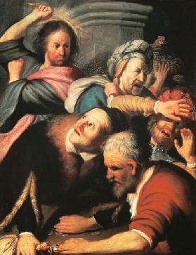 Christus vertreibt die Geldverleiher aus dem Tempel 1626