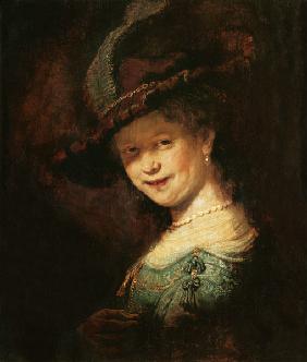 Saskia van Uijlenburgh als junges Mädchen 1633