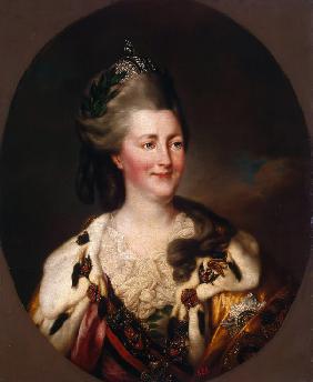 Porträt der Kaiserin Katharina II. (1729-1796) 1782