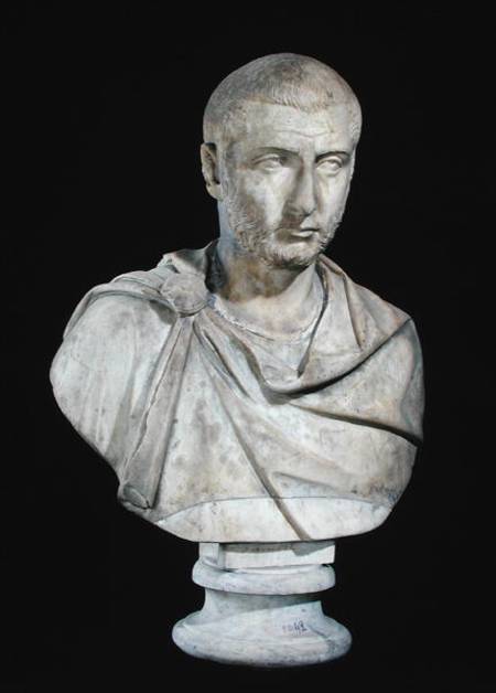 Bust of Emperor Gallineus (c.213-268) von Roman