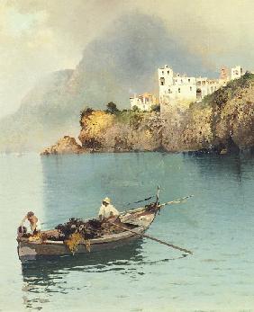 Fishermen in Sorrento 19th centu