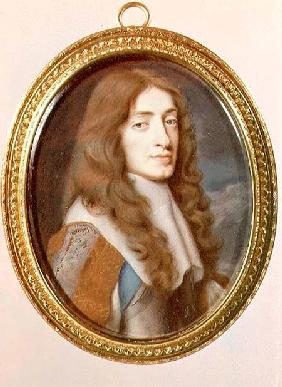 Miniature of James II as the Duke of York 1661
