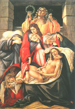 Beweinung Christi von Sandro Botticelli