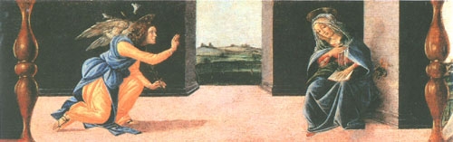 Verkündigung von Sandro Botticelli