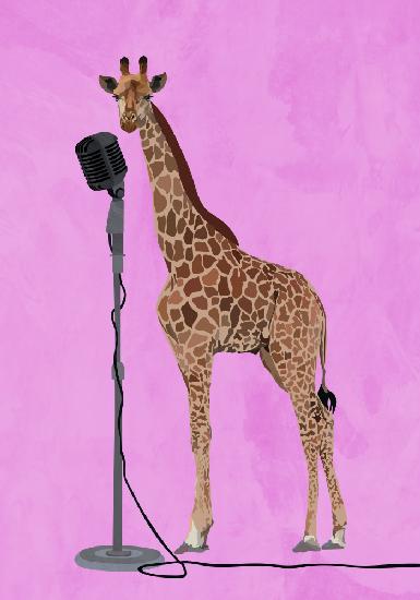 Giraffenmikrofon Rosa 01