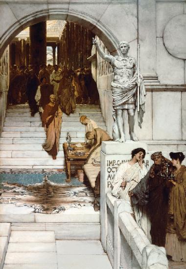 An Audience at Agrippa's 1875