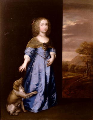 Lady Henrietta Mordaunt (oil on canvas) von Sir Peter Lely