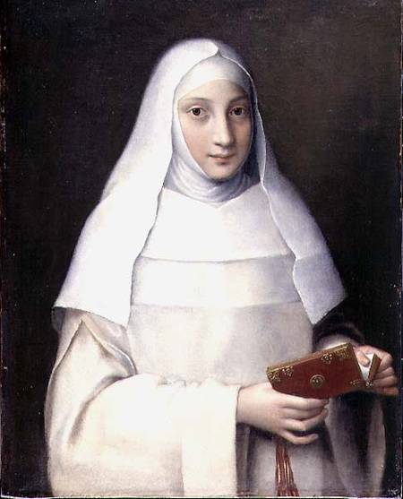 Portrait of the artist's sister in the garb of a nun von Sofonisba Anguisciola