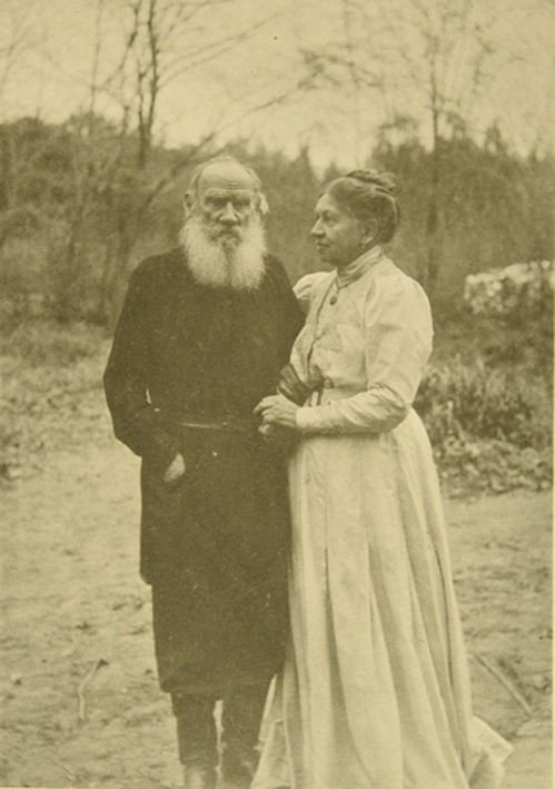 Der letzte Hochzeitstag. Lew Tolstoi und Sofia Andrejewna am 23. September 1910 von Sophia Andreevna Tolstaya