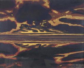 Seascape with Setting Sun 1922