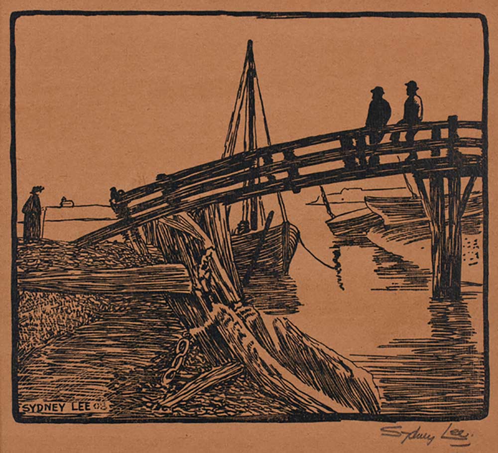The Bridge, Walberswick, 1908 von Sydney Lee
