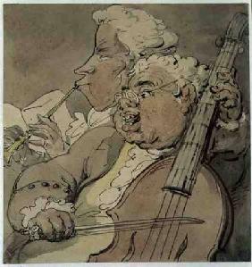 Two Musicians c.1774  on