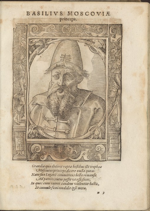 Porträt des Zaren Iwan IV. des Schrecklichen (1530-1584) von Tobias Stimmer