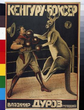 Plakat für Zirkusvorstellung 1933