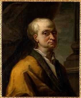Porträt von Sir Isaac Newton (1642-1727) 1710