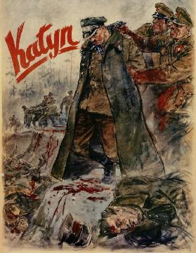 Massaker von Katyn (NS-Propaganda-Plakat) 1943
