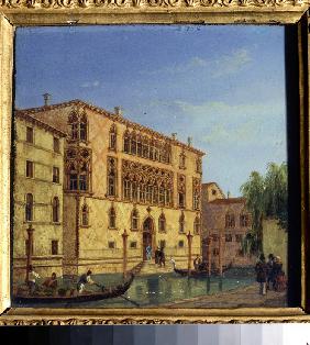 Ansichten von Venedig. Palazzo Giovanelli