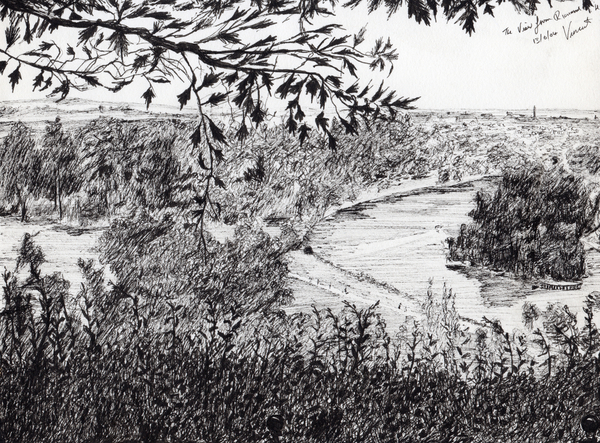 View from Richmond Hill London von Vincent Alexander Booth