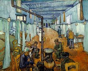 Schlafsaal im Hospital in Arles 1889