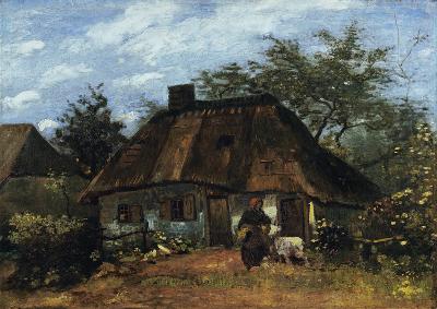 Bauernhaus in Nuenen (La Chaumiére) 1885