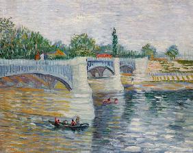 Die Seine mit der Pont de la Grande 1887