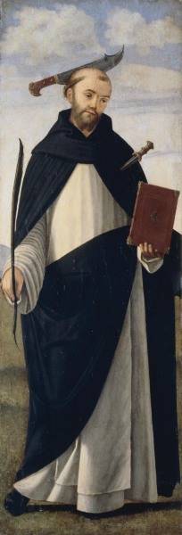 V.Carpaccio, Petrus Martyr von Vittore Carpaccio