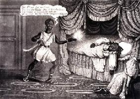 Tregears Black Jokes - Othello, engraved by Hunt c.1834