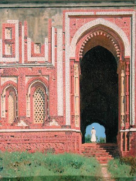 Gate Near Kutub-Minar, Old Delhi von Wassili Werestschagin