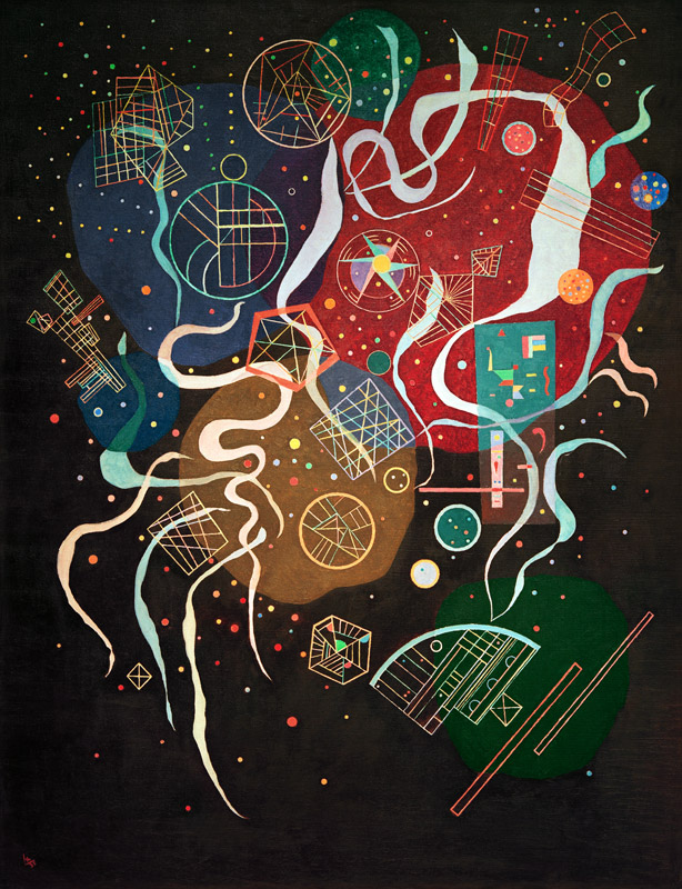 Bewegung I., von Wassily Kandinsky