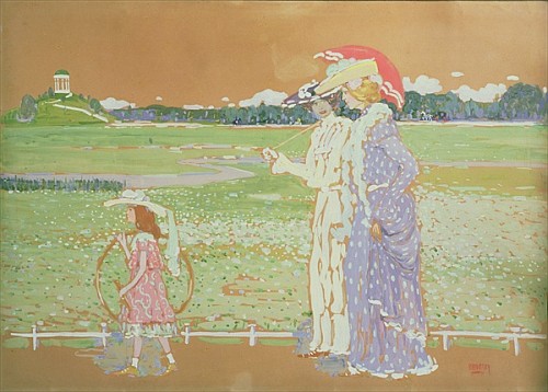 The Walk von Wassily Kandinsky