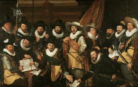 Schutters van de compagnie van kapitein Albert Coenraetsz. Burgh en luitenant Pieter Evertsz. Hulft 1625