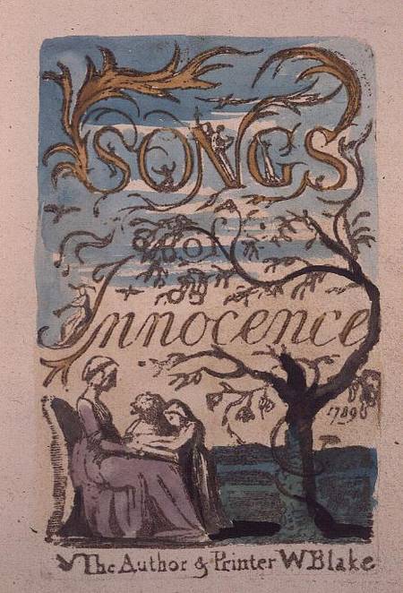 Songs of Innocence, title page von William Blake